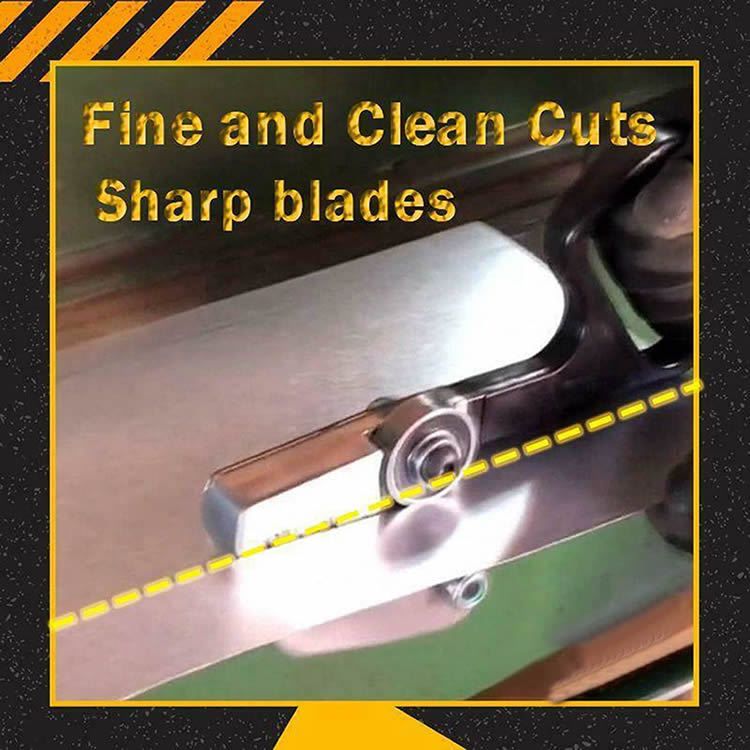 2 Pack Fast Metal Plate Cutter - Zinc Alloy and Steel Manual Sheet Metal Shear view 5