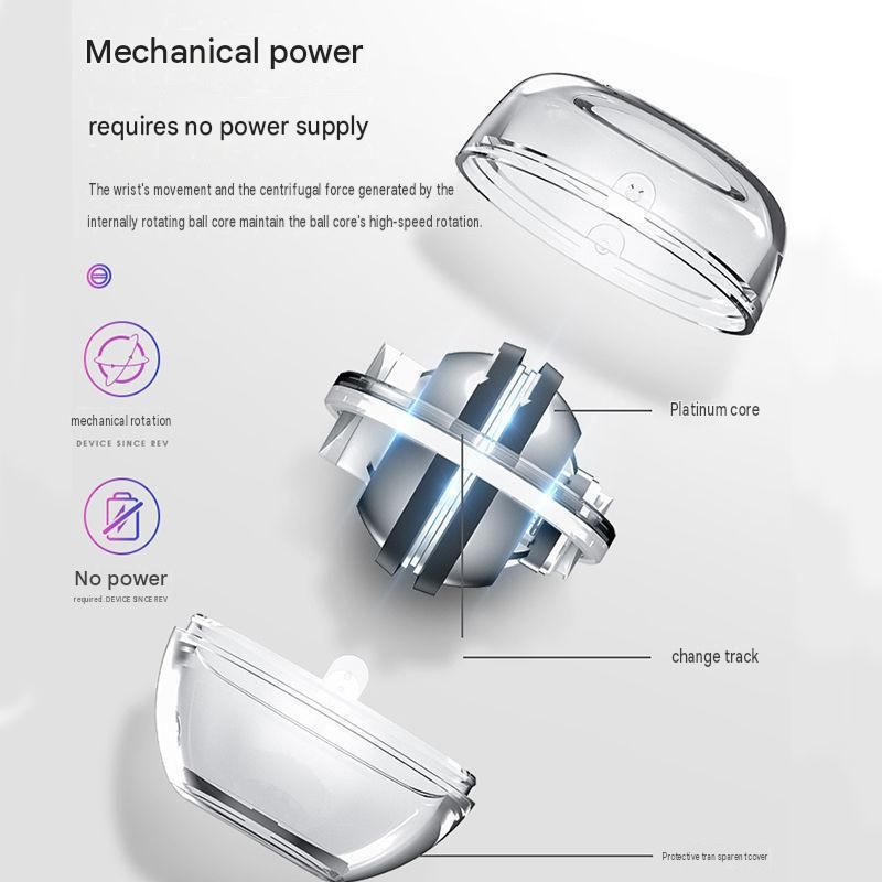 Blue Autostart Gyro Ball Wrist Trainer - Zinc Alloy Core view 7