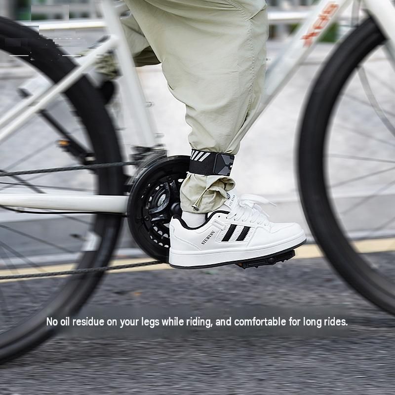 1 Pack Reflective Bicycle Pant Strap - Adjustable Elastic Leg Band for Cycling view 5