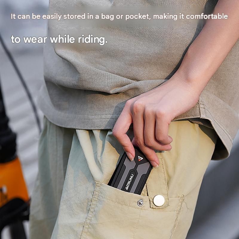 2 Pack Reflective Bicycle Pant Strap - Adjustable Elastic Leg Band for Cycling view 8
