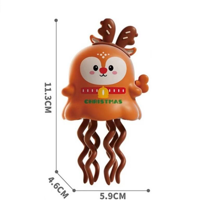 Reindeer-inspired design Wind Up Dancing Toy - Halloween and Christmas ABS view 2