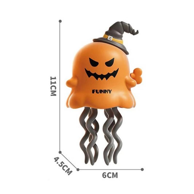 Pumpkin-inspired design Wind Up Dancing Toy - Halloween and Christmas ABS view 2