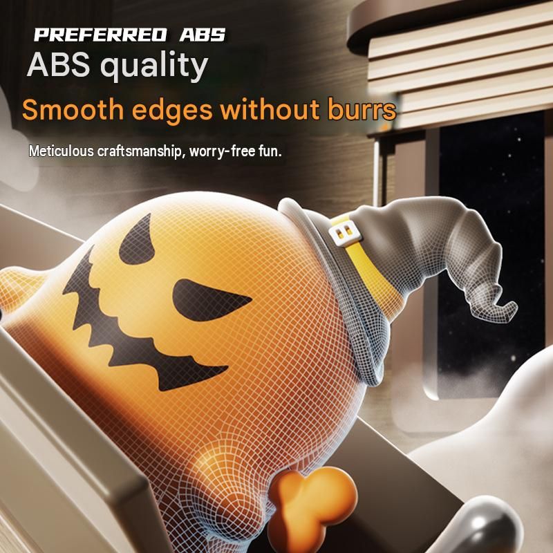 Pumpkin-inspired design Wind Up Dancing Toy - Halloween and Christmas ABS view 4