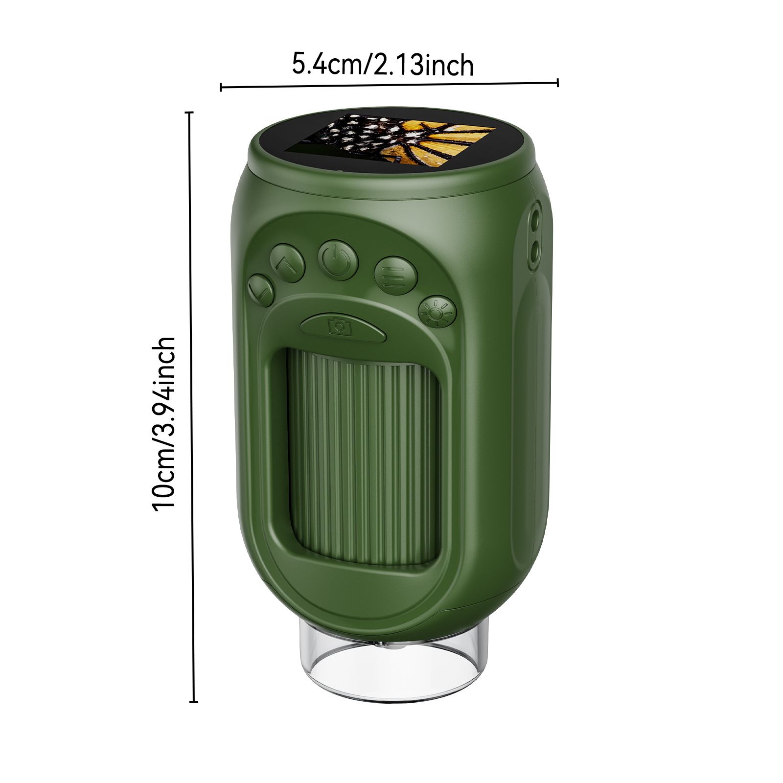 Dark green Portable Digital Microscope for - 1000x Magnification