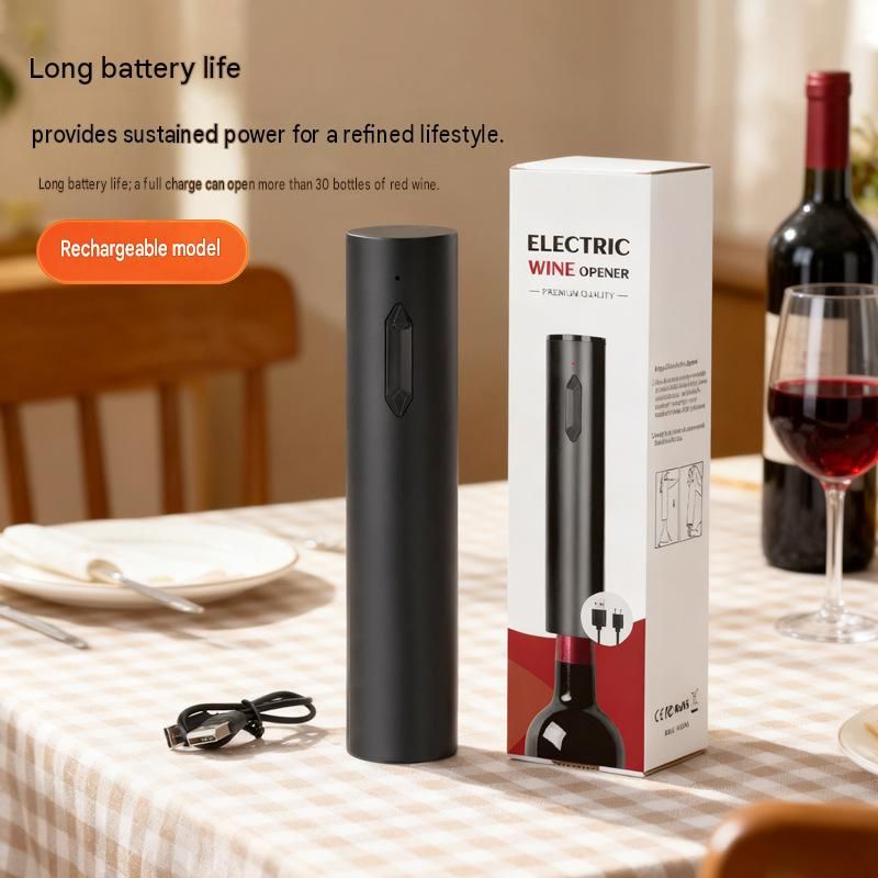 Electric Wine Opener - Rechargeable Automatic Corkscrew view 2