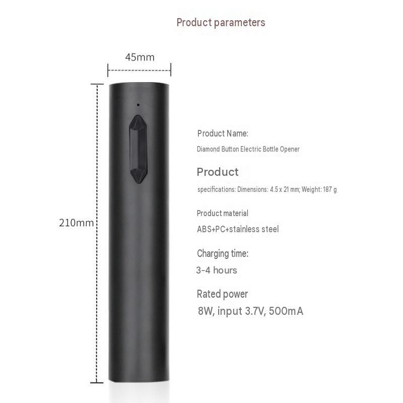Six-piece set Electric Wine Opener（Includes base view 7