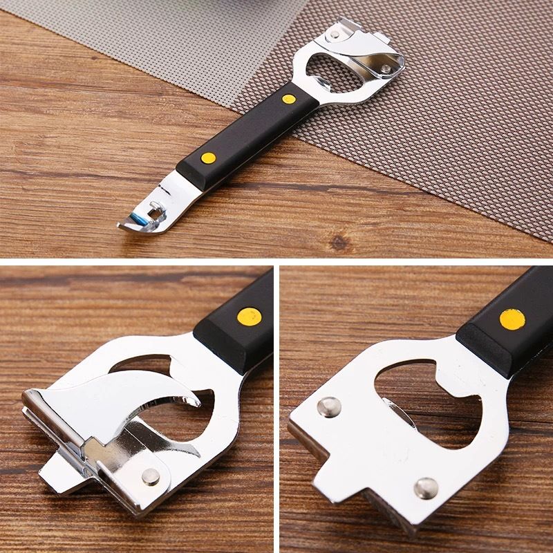 3-pack 4-in-1 Stainless Steel Bottle Opener and Can Opener - Heavy Duty Beer view 7