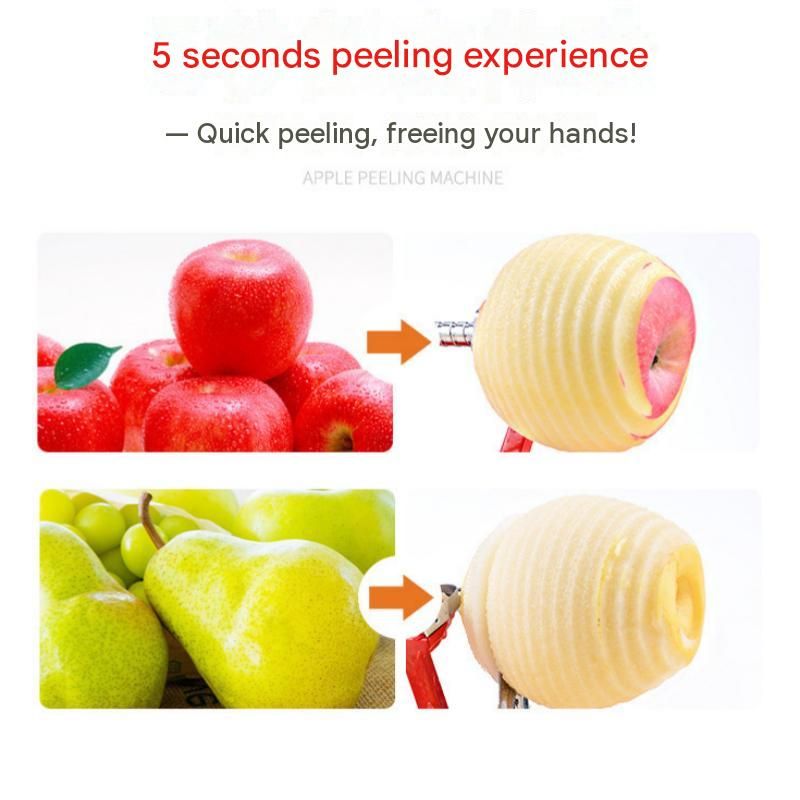 Green 3-in-1 Apple Peeler Slicer and Corer - Manual Hand Crank Fruit Peeling view 4