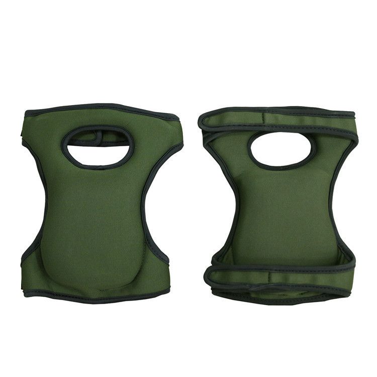 Green Garden Kneeling Pads with Adjustable Straps - Thick Sponge Knee