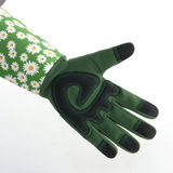 Green Garden Knee Pads and Gardening Gloves Set - Adjustable Neoprene Knee view 13