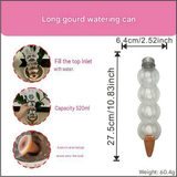 3-pack Gourd Shaped Self Watering Spike - 520ml Automatic Plant Waterer with view 3