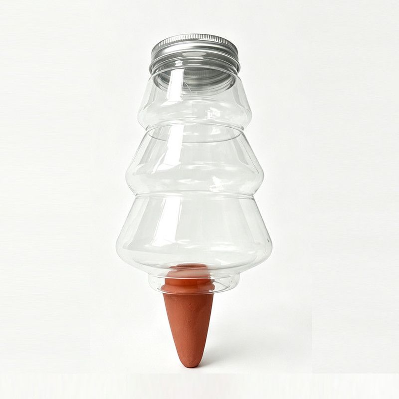 Christmas Tree Shaped Self Watering Spike - 500ml Automatic Plant Waterer with