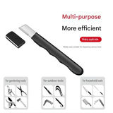 3-pack Black Portable Alloy Steel Knife Sharpener Tool - 125mm Ergonomic view 8