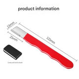 3-pack Black Portable Alloy Steel Knife Sharpener Tool - 125mm Ergonomic view 11