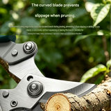 Garden Pruning and Sharpening Tool Set - Green Stainless Steel Folding Shears view 5