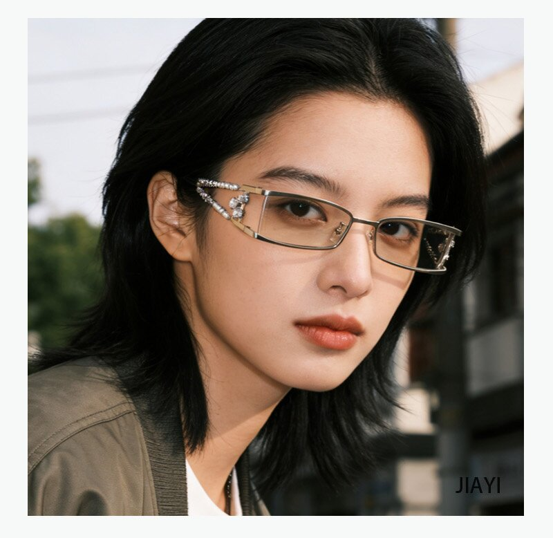 Women's Rectangle Glasses view 4