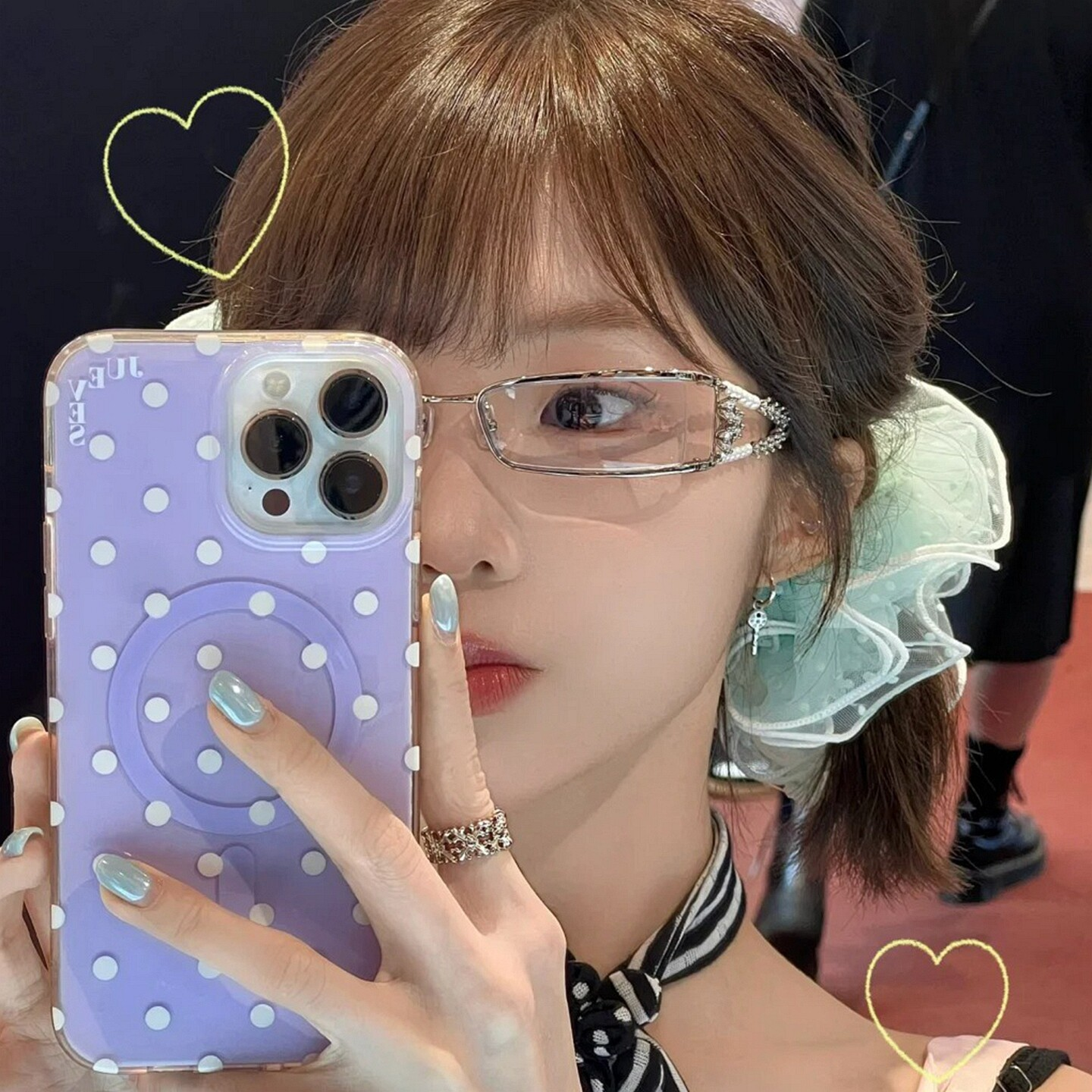 Women's Rectangle Sunglasses view 3