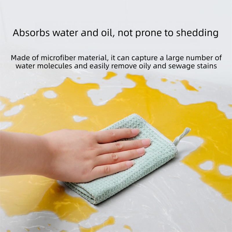 4 Pack Purple Microfibre Cleaning Cloths - 30 x 40 cm Waffle Texture Absorbent view 2