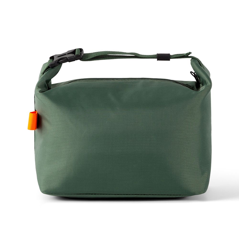 Army Green Foldable Insulated Lunch Bag - Waterproof Oxford Cloth Lunch Tote — image 1