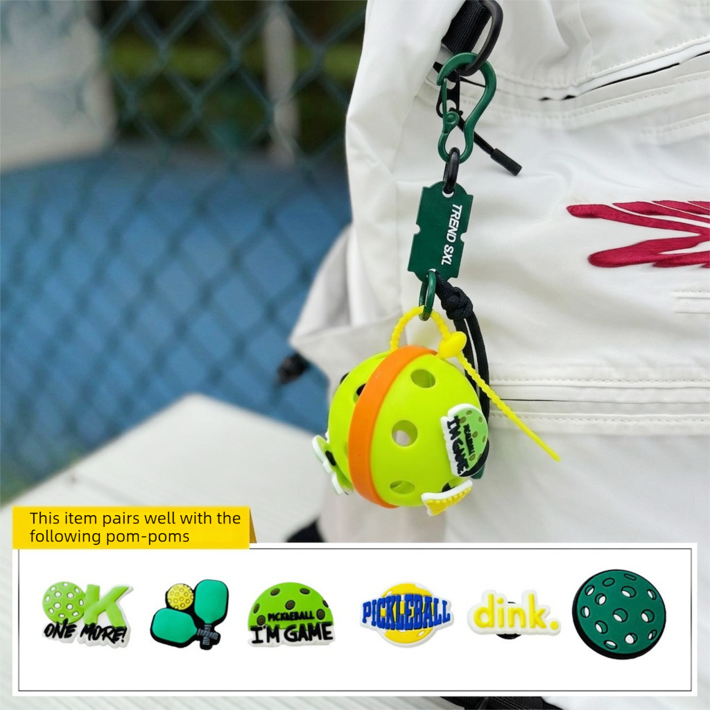Style G 1PC Pickleball Bag Charm Gift