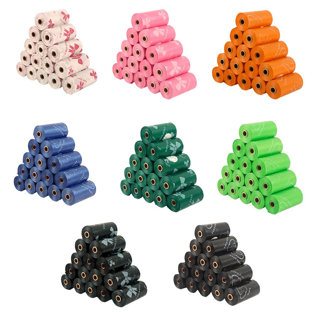 Black Thickened Dog Poop Bags 360 Pack - 24 Rolls view 5