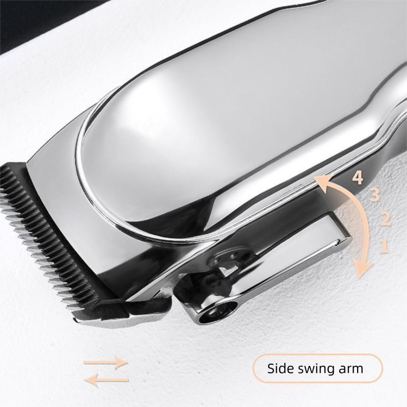Gold Rechargeable Pet Hair Clippers - 1200mAh Dog and Cat Grooming Trimmer view 2