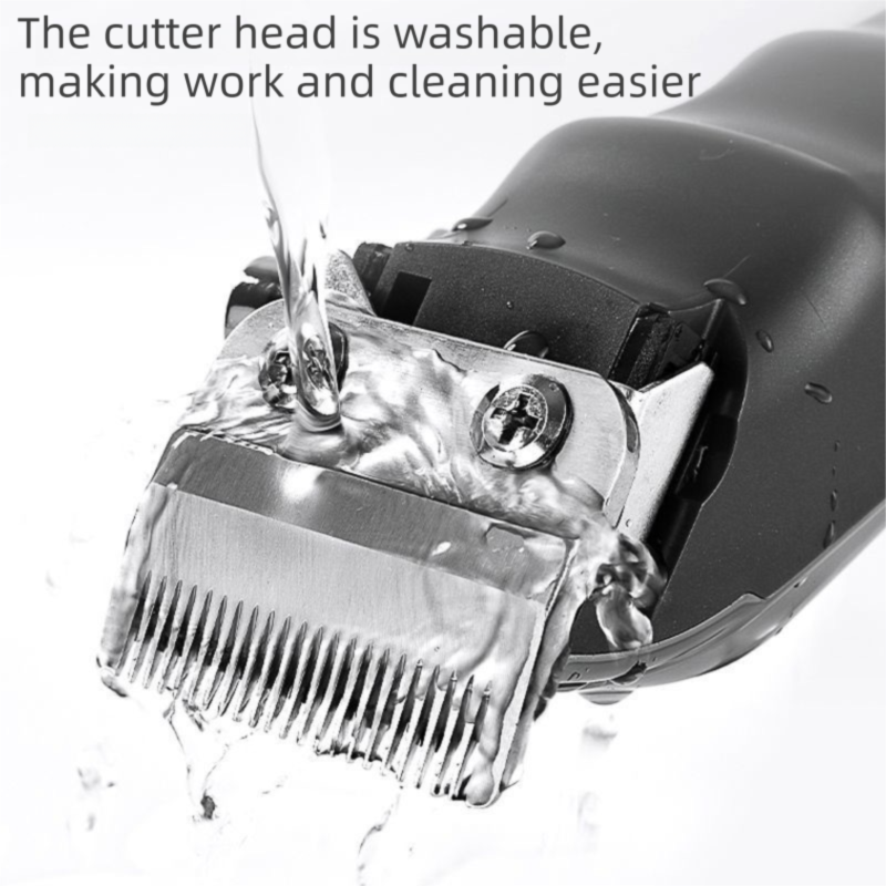 Gold Rechargeable Pet Hair Clippers - 1200mAh Dog and Cat Grooming Trimmer view 4