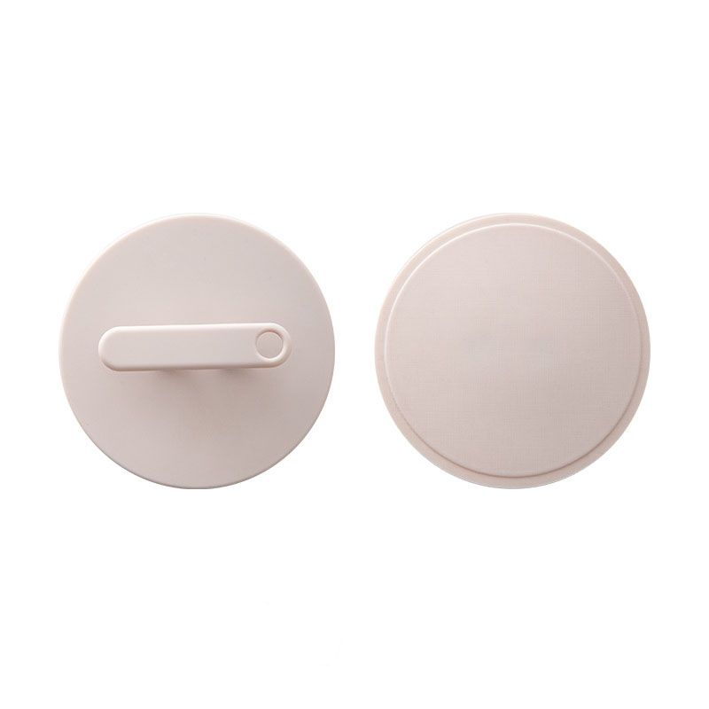 Pink Silicone Body Scrubber 2 Pack - 12.5 cm Exfoliating Shower Scrubbers with
