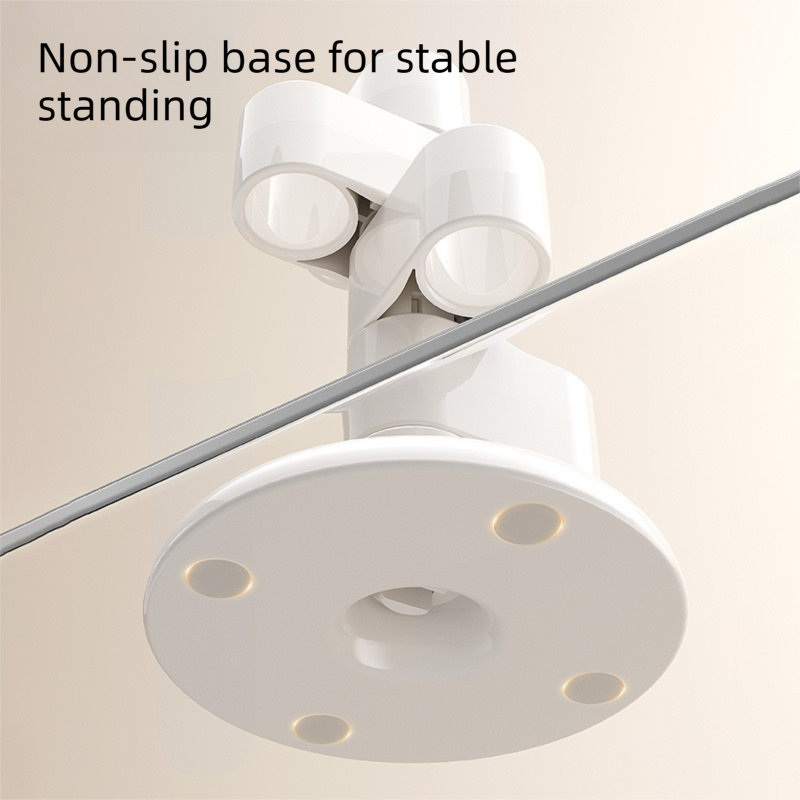 360 Rotating Toothbrush Holder - Vertical Layered Storage Stand with Anti Slip view 7