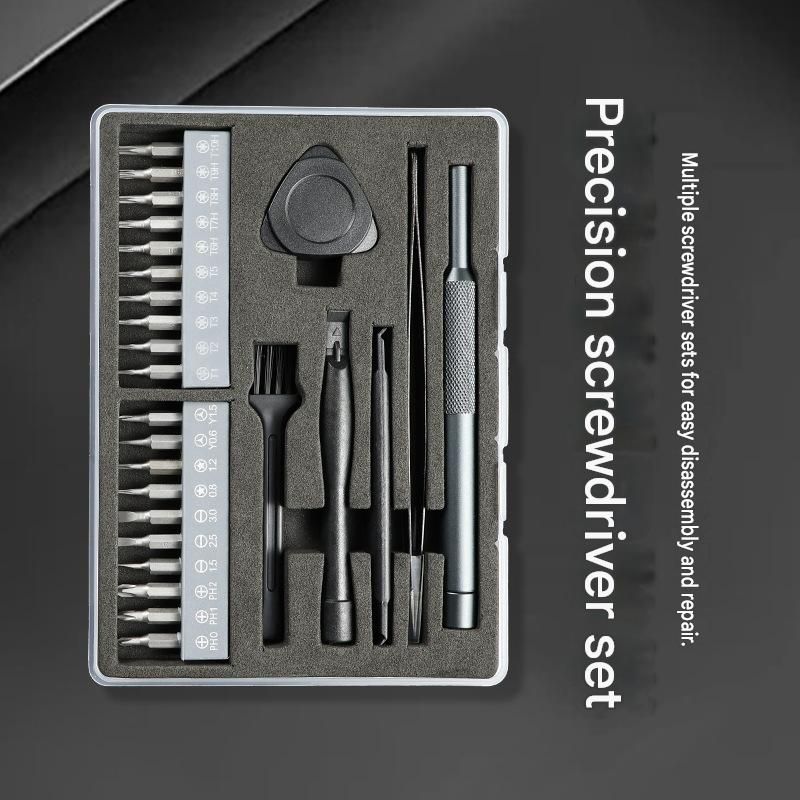 29 in 1 Precision Screwdriver Set - Magnetic Multi Bit Electronics Repair Tool view 2