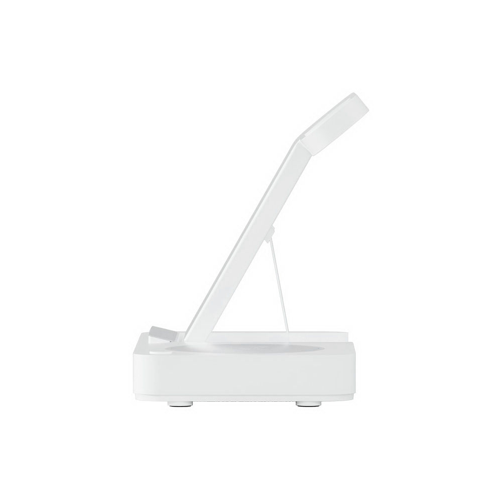 Devanti 4-in-1 Wireless Charger Dock Fast Charging for Phone White view 3