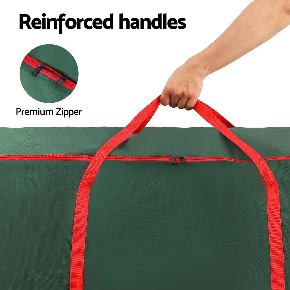 Jingle Jollys Christmas Tree Storage Bag Fits Up to 8ft Tree Xmas Bag Green view 7